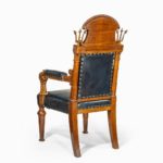 Regency nautical chair made for the Alliance insurance company back