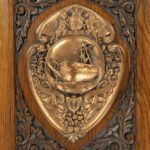 H.M.S. Foudroyant copper shield