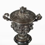 bronze vase and cover in the classical style top