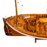 Lugger lifeboat model by Twyman for the International Exhibition, London 1862 details close up