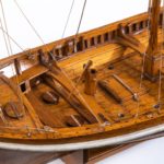Lugger lifeboat model by Twyman for the International Exhibition, London 1862 details