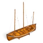 Lugger lifeboat model by Twyman for the International Exhibition, London 1862