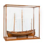 Lugger lifeboat model by Twyman for the International Exhibition, London 1862 in case