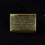 Scale model of a 'Watson' class lifeboat plaque