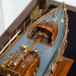 Scale model of a 'Watson' class lifeboat hull detail
