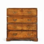 An Anglo-Chinese hardwood naval officer’s campaign chest