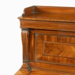 A George IV mahogany mechanical escritoire Gillows top