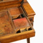 A George IV mahogany mechanical escritoire Gillows details