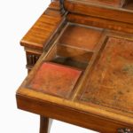 A George IV mahogany mechanical escritoire Gillows details