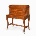 A George IV mahogany mechanical escritoire attributed to Gillows