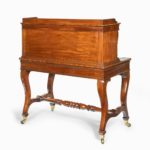 A George IV mahogany mechanical escritoire attributed to Gillows back