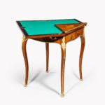 kingwood marquetry envelope card table
