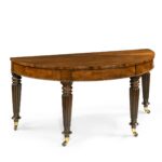Early Victorian mahogany console table