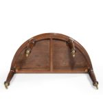 Early Victorian mahogany console tables attributed to Gillows bottom