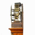 Regency ‘Egyptian style’ mahogany longcase clock by John Grant clock details