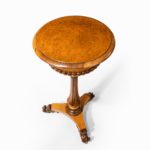 A William IV amboyna and rosewood table/jardiniere top