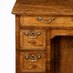 A George III Chippendale period mahogany chest of drawers corner