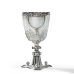 A silver cup by Henry Wilkinson, dated 1874