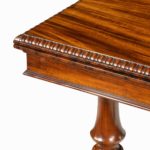 An early Victorian Goncalo Alves card table attributed to Gillows detail