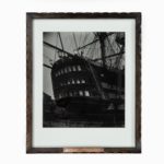A fine gelatin print of the stern of HMS Victory by Gale & Polden Ltd,