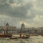 detail Frederick Winkfield: ‘Top of the Tide’ off Greenwich