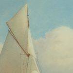 15 metre yachts Ma’oona and Vanity racing at Harwich Regatta sail