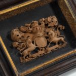 A miniature coat of arms for the Kingdom of Great Britain details