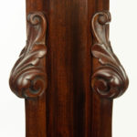 A large mahogany lectern details