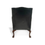 A large George III wing arm chair back