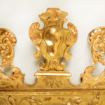 Pair of double plate giltwood pier glasses - Details