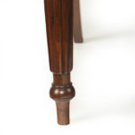 Late Regency rosewood desk chair attributed to Gillow