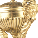 Regency classical gilt bronze vases