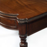 A Regency mahogany serving table attributed to Gillows detail corner