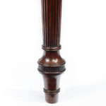 A Regency mahogany serving table attributed to Gillows detail leg