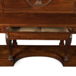 A large and impressive George IV mahogany serving table