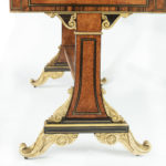 An outstanding and important Regency writing table by William Jamar - side
