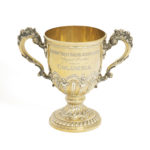 A silver gilt Newport Yacht Racing Association won by Columbia, 1901