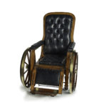 A patented mechanical campaign chair by Chapman