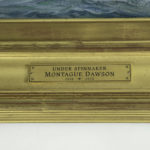 Montague Dawson oil on canvas Under Spinnaker