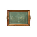 An oak tray from H.M.S. Cambridge