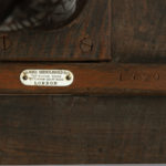 An Anglo Indian padouk tripod side table details