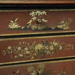 A delicate Regency Chinoiserie lacquer cabinet details