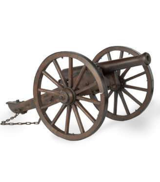 A late 19th century scale model of field cannon
