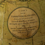 A Cary’s 15 inch terrestrial globe, detail