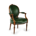 An Adam Period Armchair from the Suite made for the Duke of Newcastle at Clumber Park