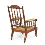 The HMS Bellerophon oak armchair side back