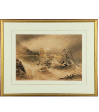 Joseph Newington Carter: The loss of the Scarborough Lifeboat Amelia, 1865