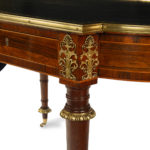 A Regency ormolu mounted rosewood table