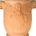 A Pair of Davenport Admiral Lord Nelson Terracotta Wine Coolers - detail nelson