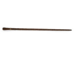 A cleverly carved mahogany walking cane long